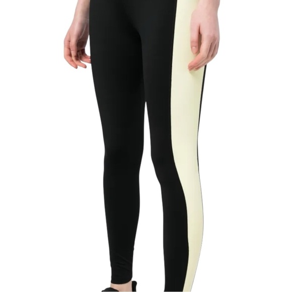 New! P.E. Nation Dedication High waist Two-tone Leggings - Picture 3 of 11